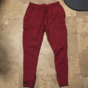 Alphalete Joggers - Mens Large - Maroon
